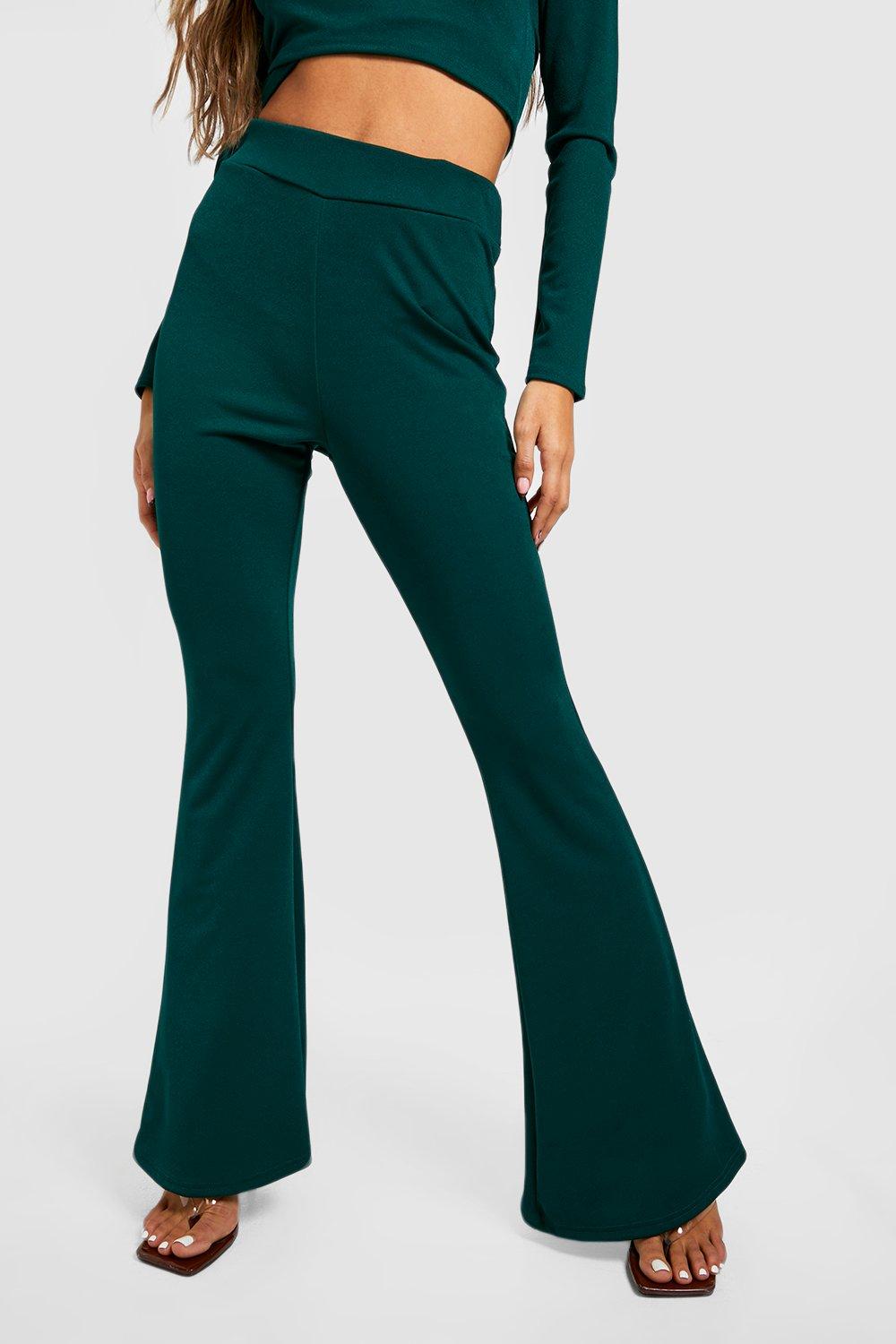 Boohoo on sale flared trousers